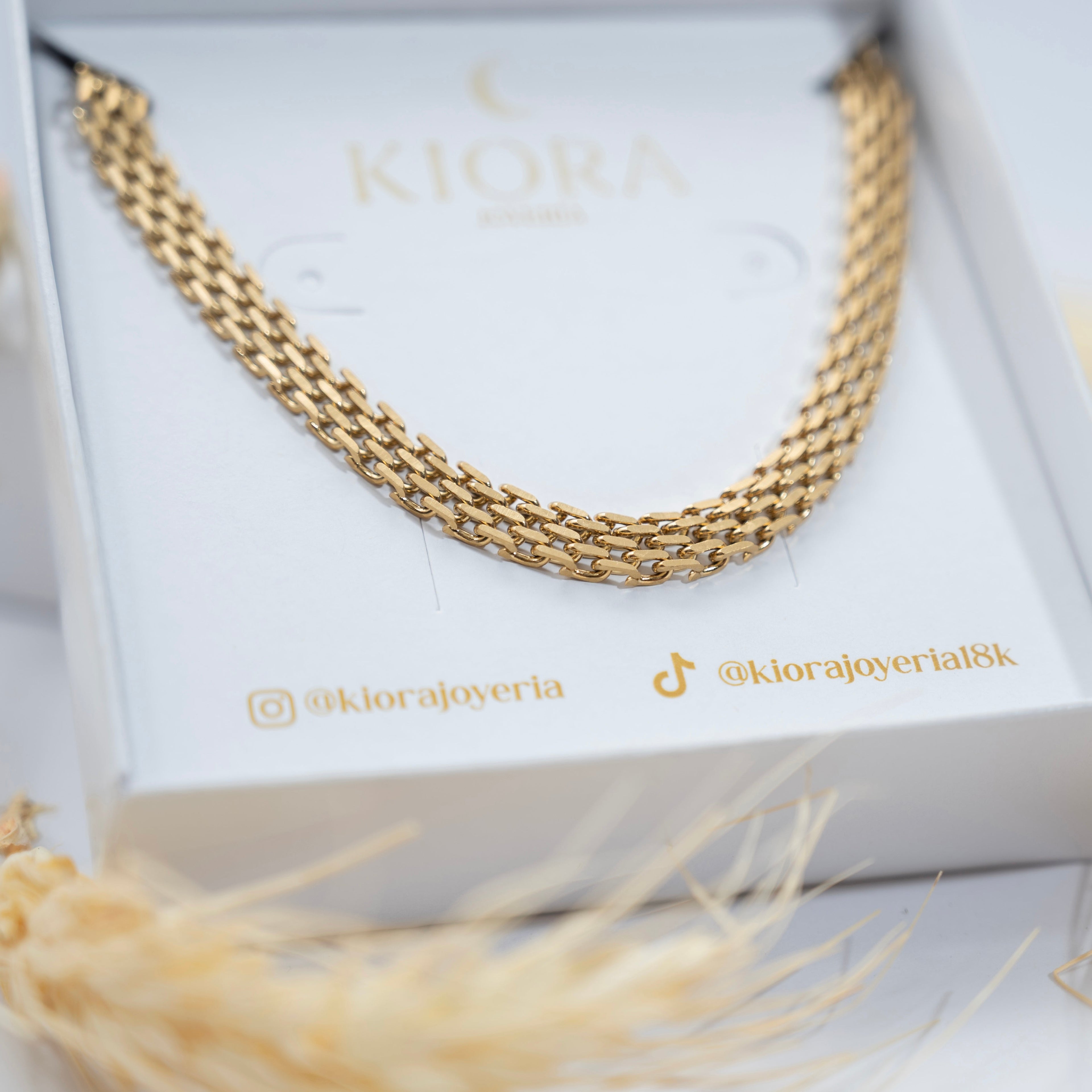 CADENA CHINESCA-ORO LAMINADO 18K