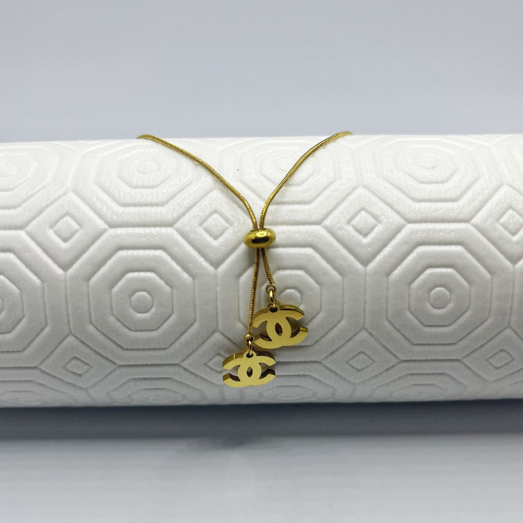 CADENA CHANEL 2 DIJES MUJER