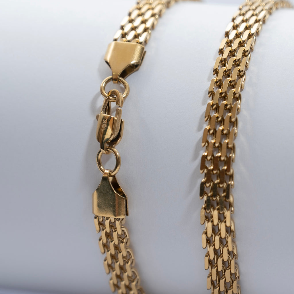 CADENA CHINESCA-ORO LAMINADO 18K