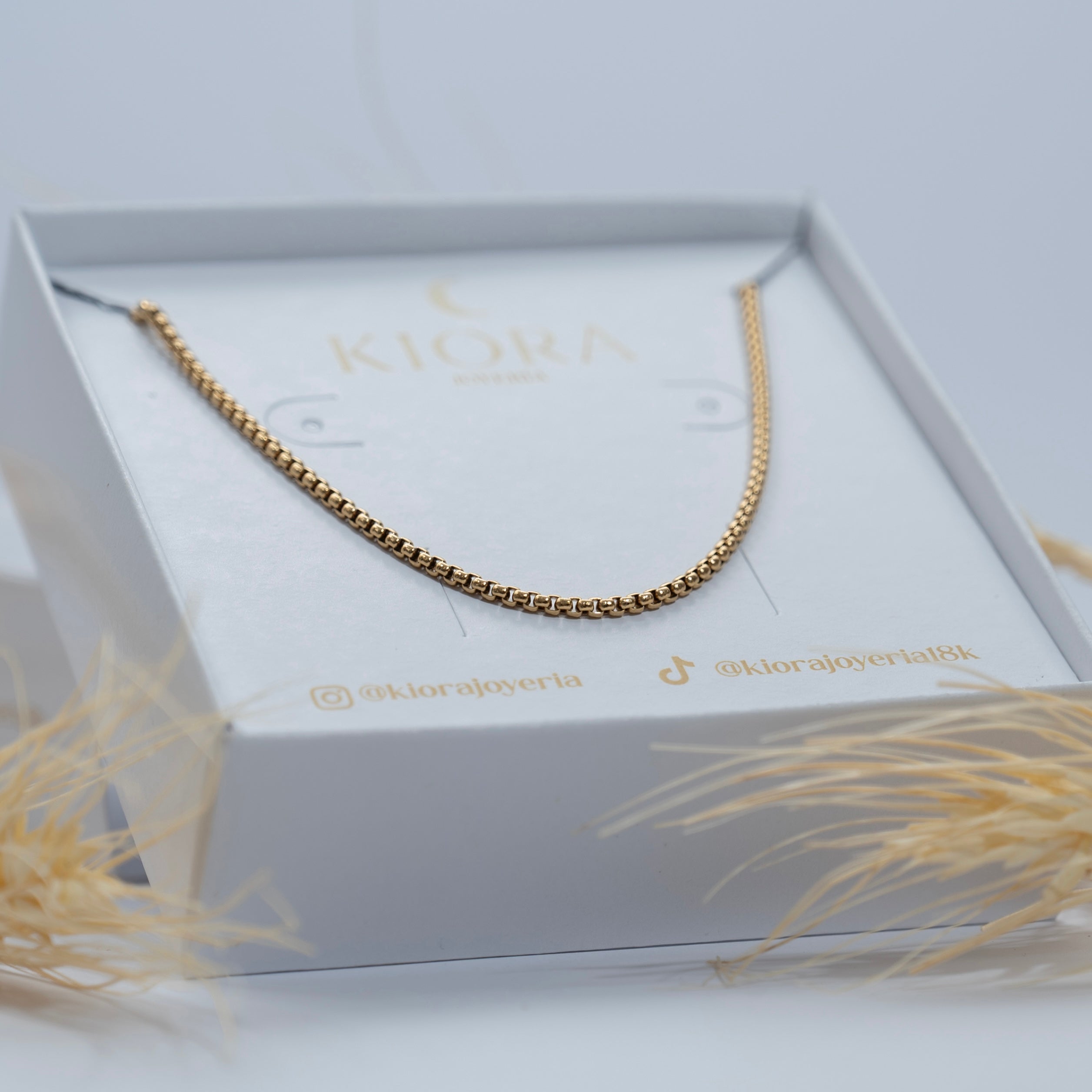 Cadena Veneciana De Oro 14k 585 - Longitud 34-80 Cm, Ancho 0.9 Mm, Oro Amarillo Macizo