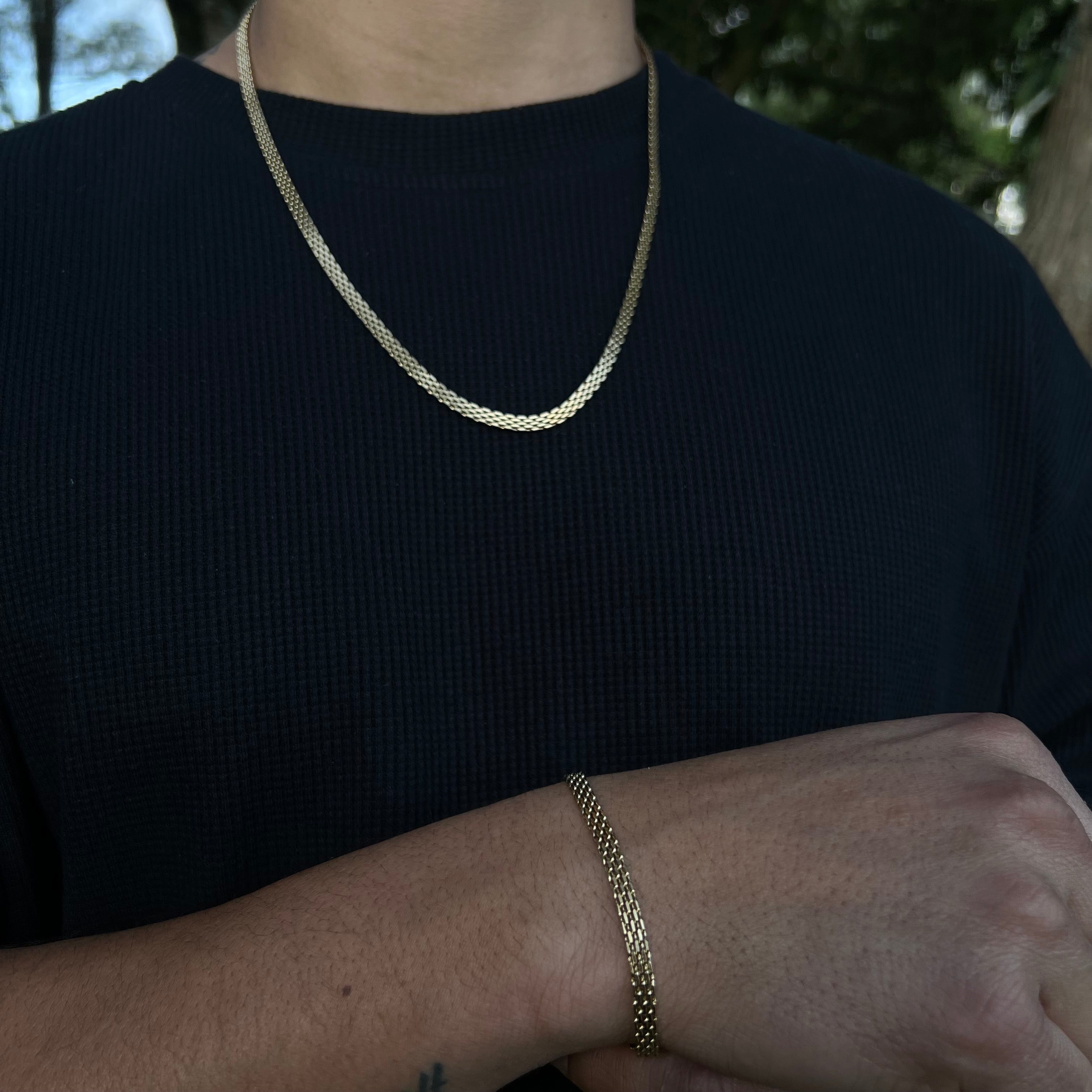 COMBO CADENA Y PULSERA CHINESCA