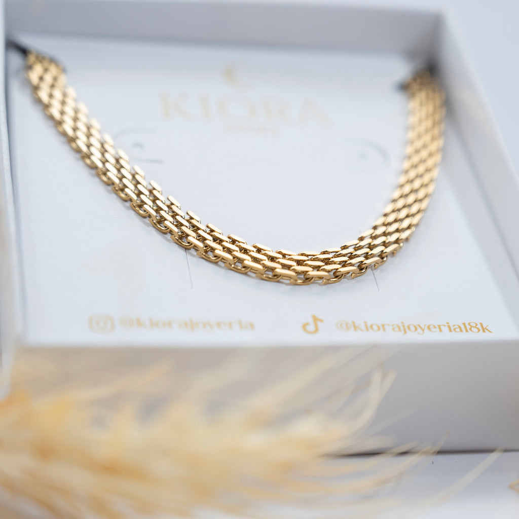 CADENA CHINESCA-ORO LAMINADO 18K