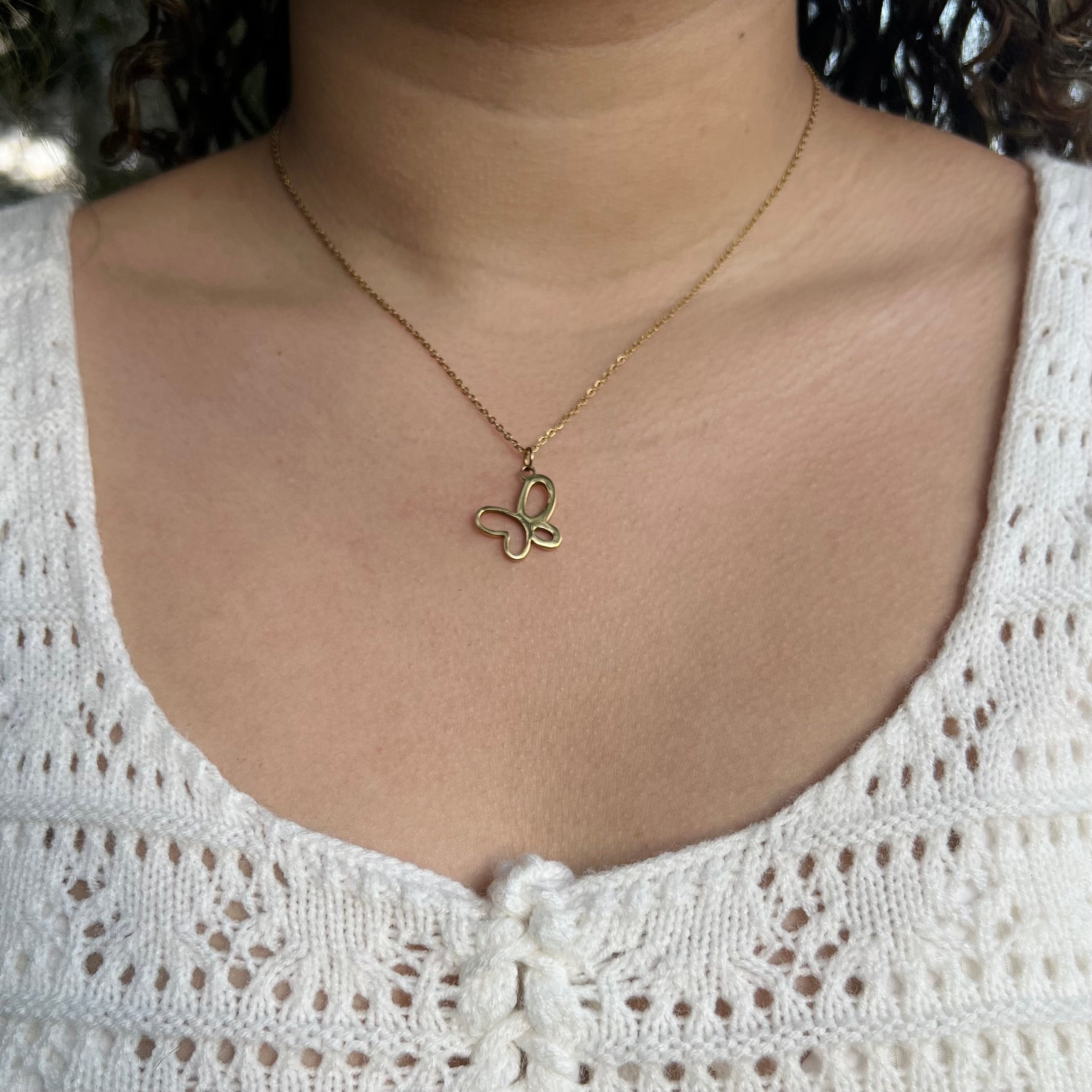 CADENA MARIPOSA MUJER