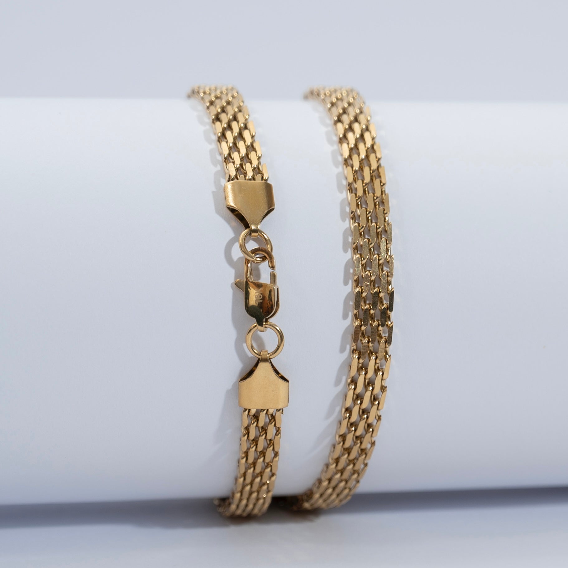 CADENA CHINESCA-ORO LAMINADO 18K