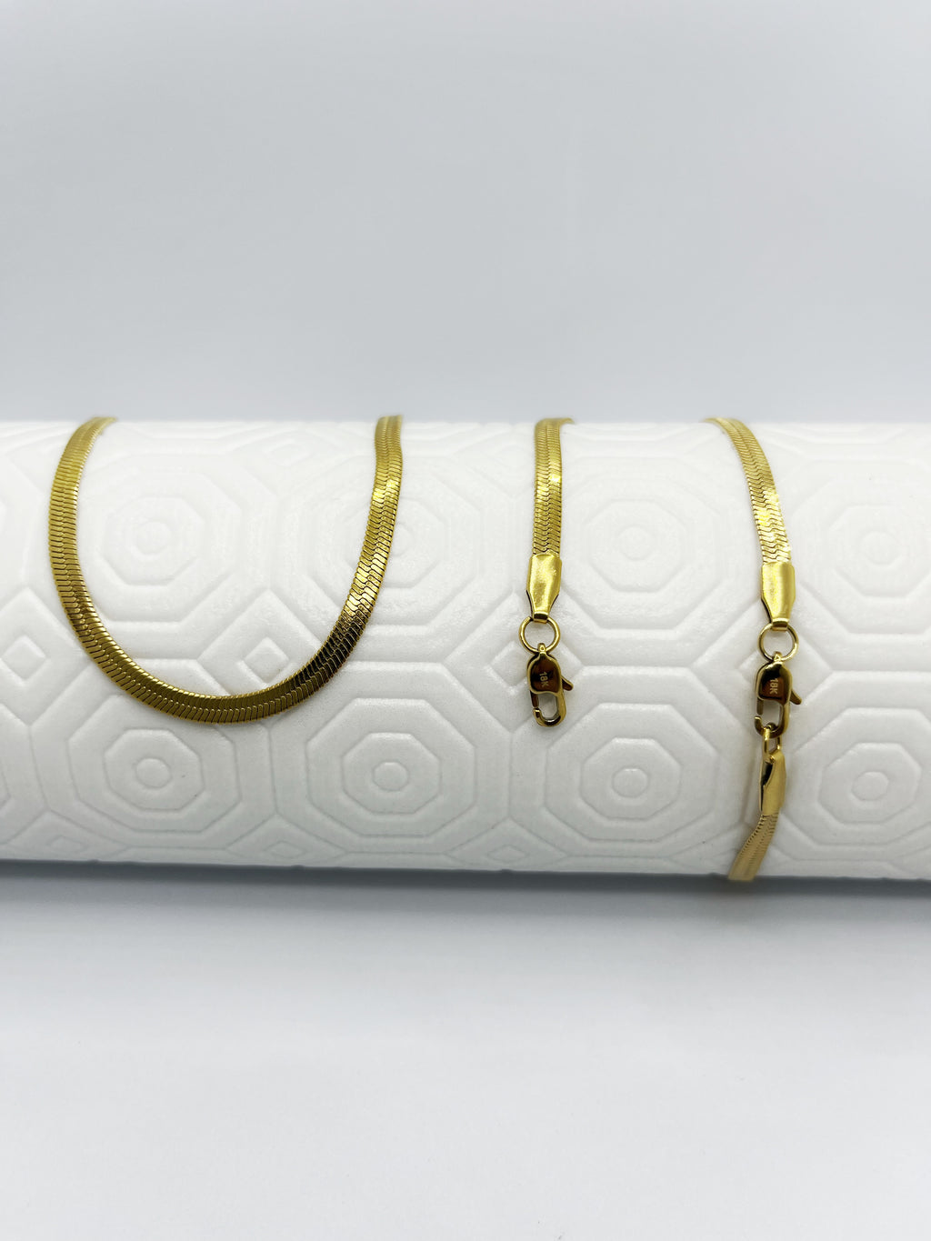 COMBO CADENA Y PULSERA EGIPCIA MUJER