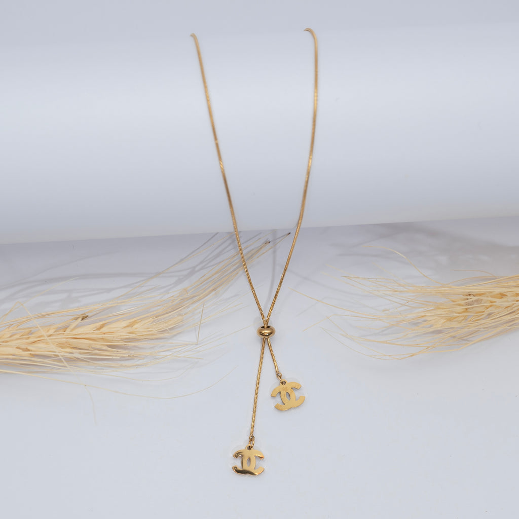 CADENA CHANEL 2 DIJES MUJER