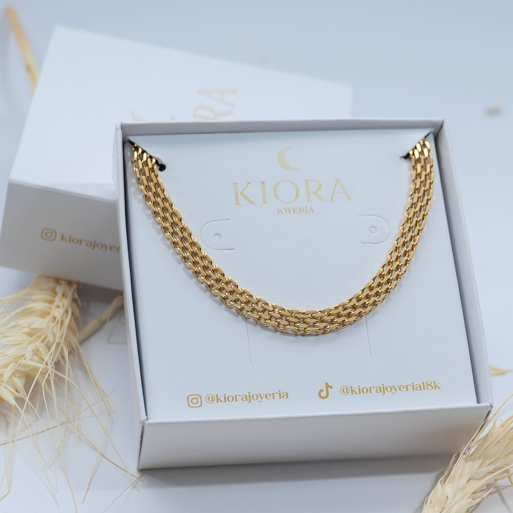 CADENA CHINESCA-ORO LAMINADO 18K