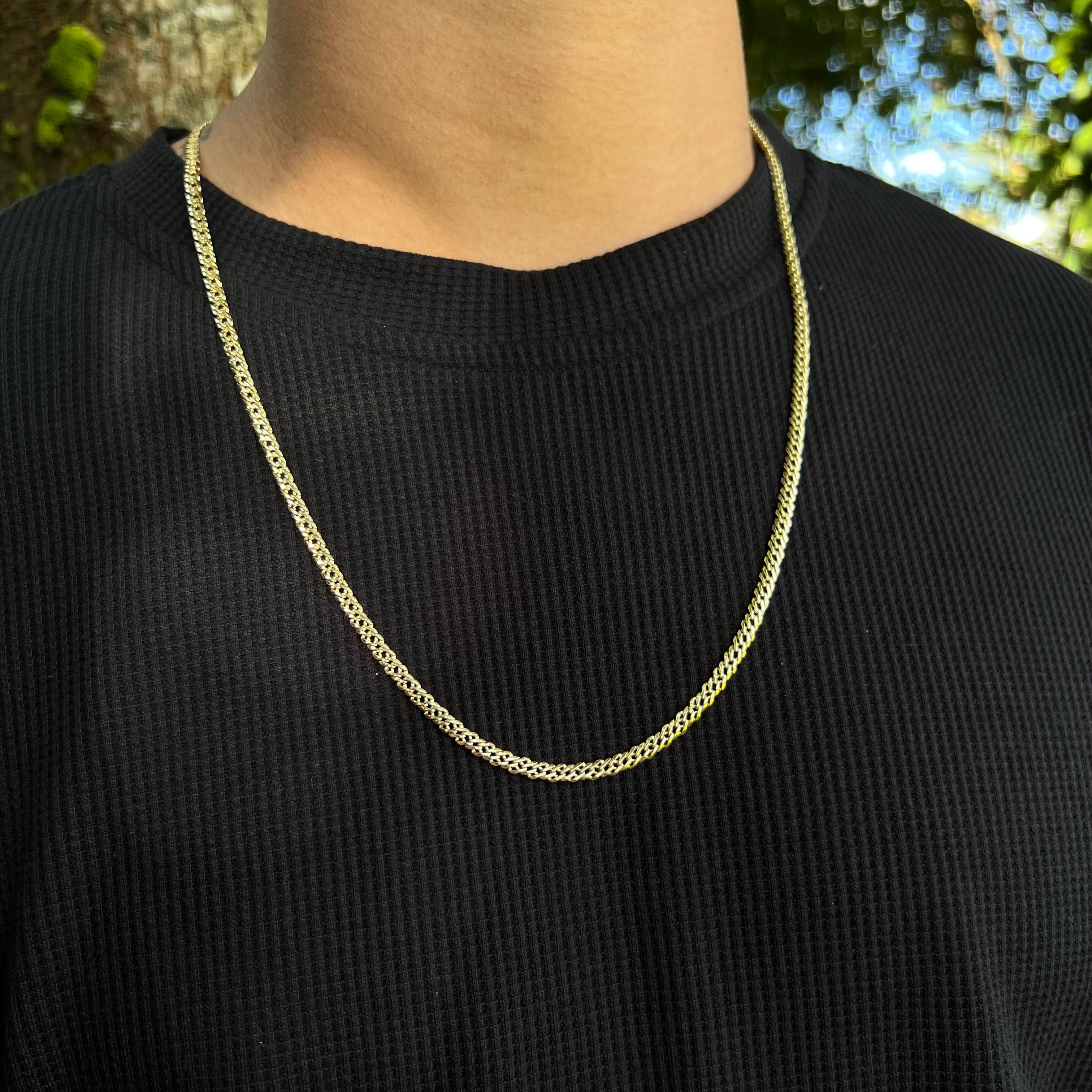 CADENA ENTRELAZADA HOMBRE