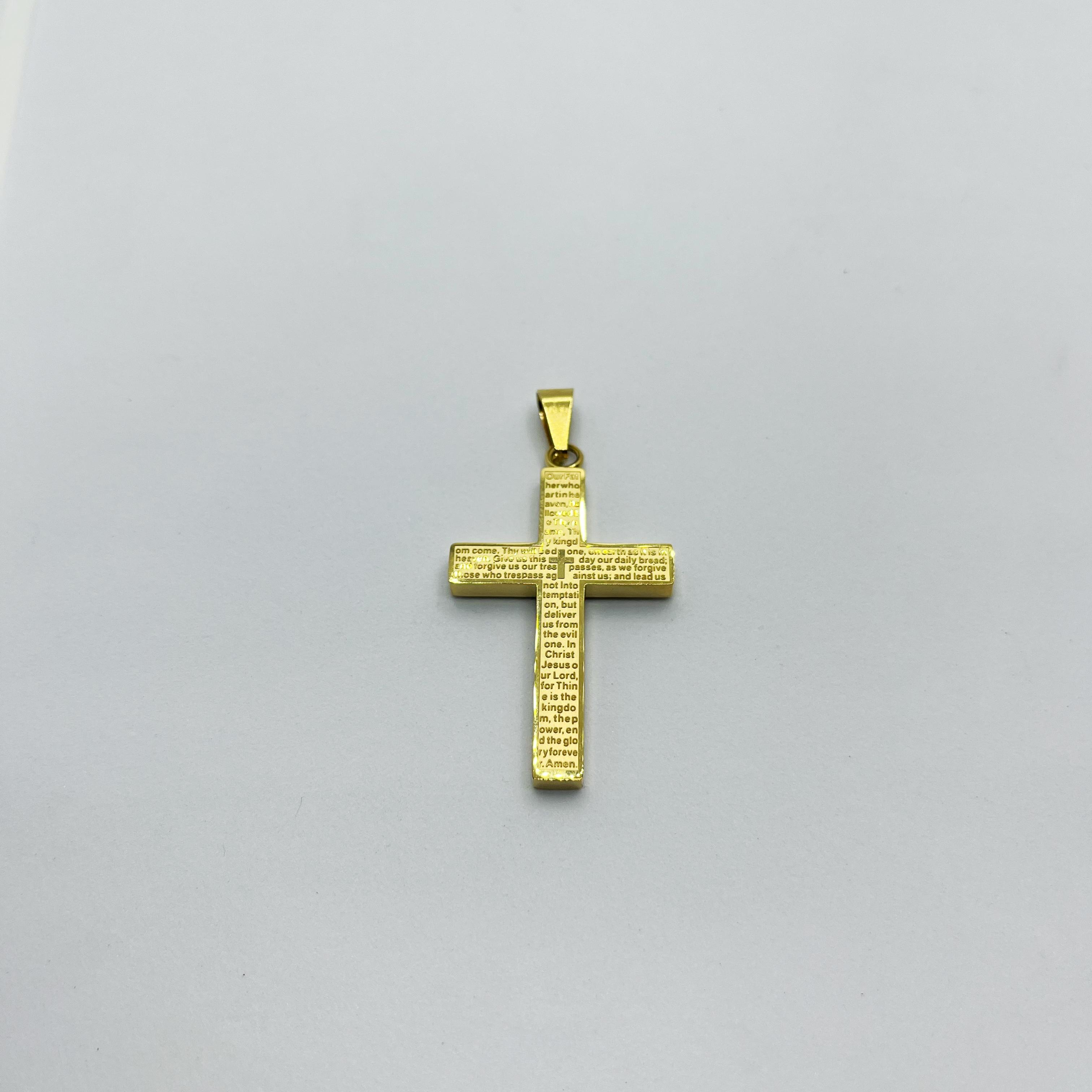 DIJE CRUZ LETRAS