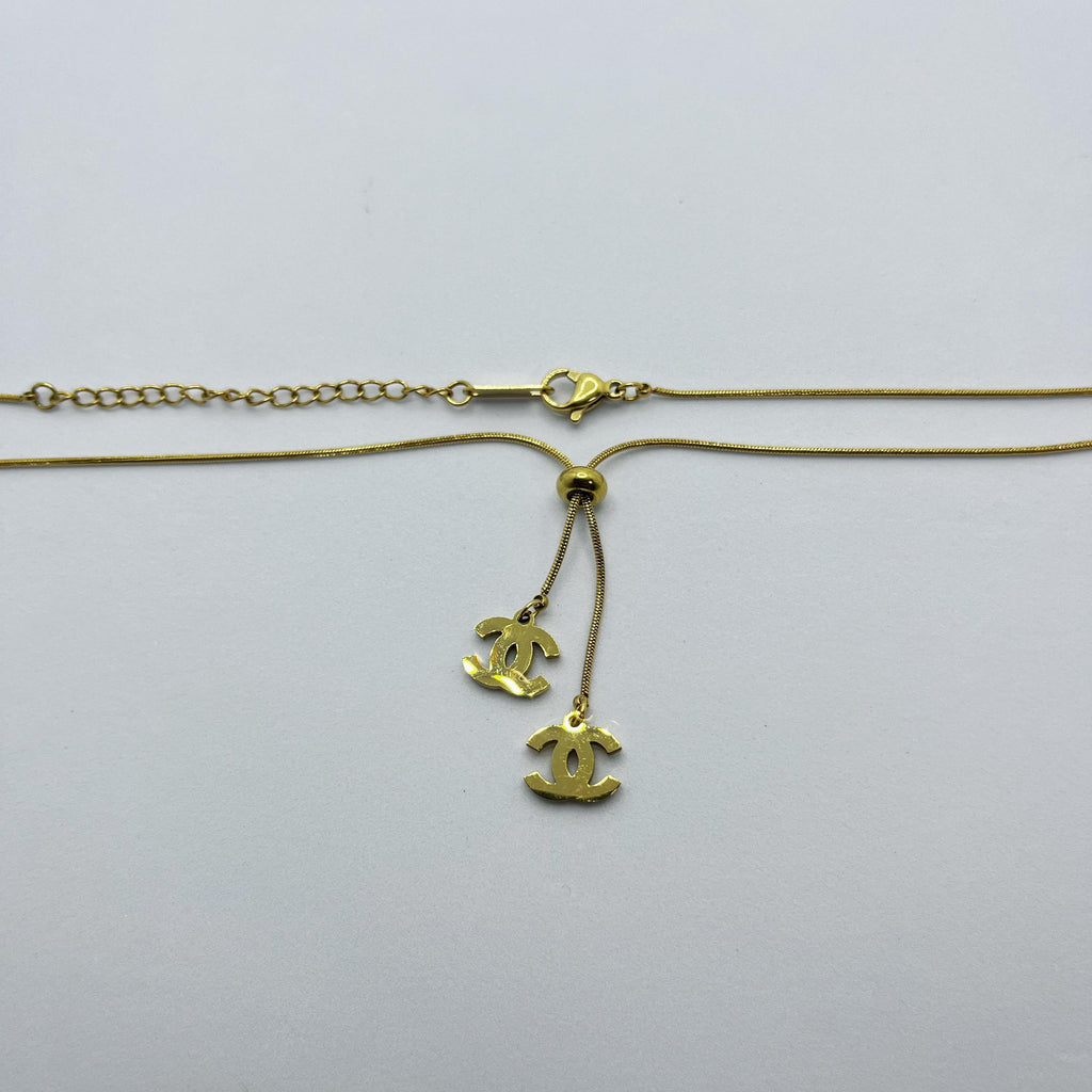 CADENA CHANEL 2 DIJES MUJER