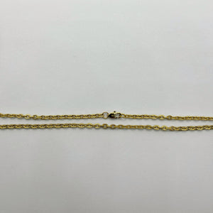 CADENA OVALO MUJER