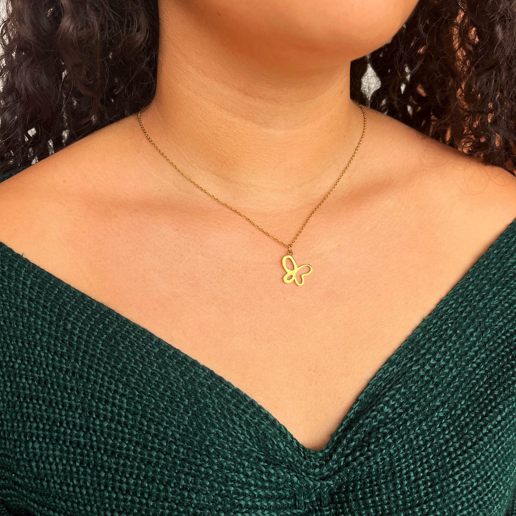 CADENA MARIPOSA MUJER