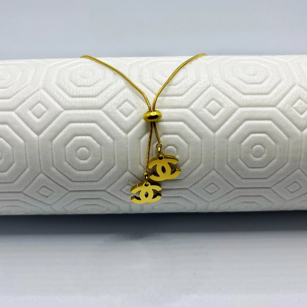 CADENA CHANEL 2 DIJES MUJER
